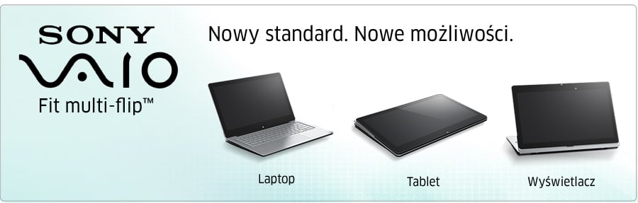 Sony Vaio Fit Multi-flip i5-4200U/8GB/128/Win8.1 - Laptopy